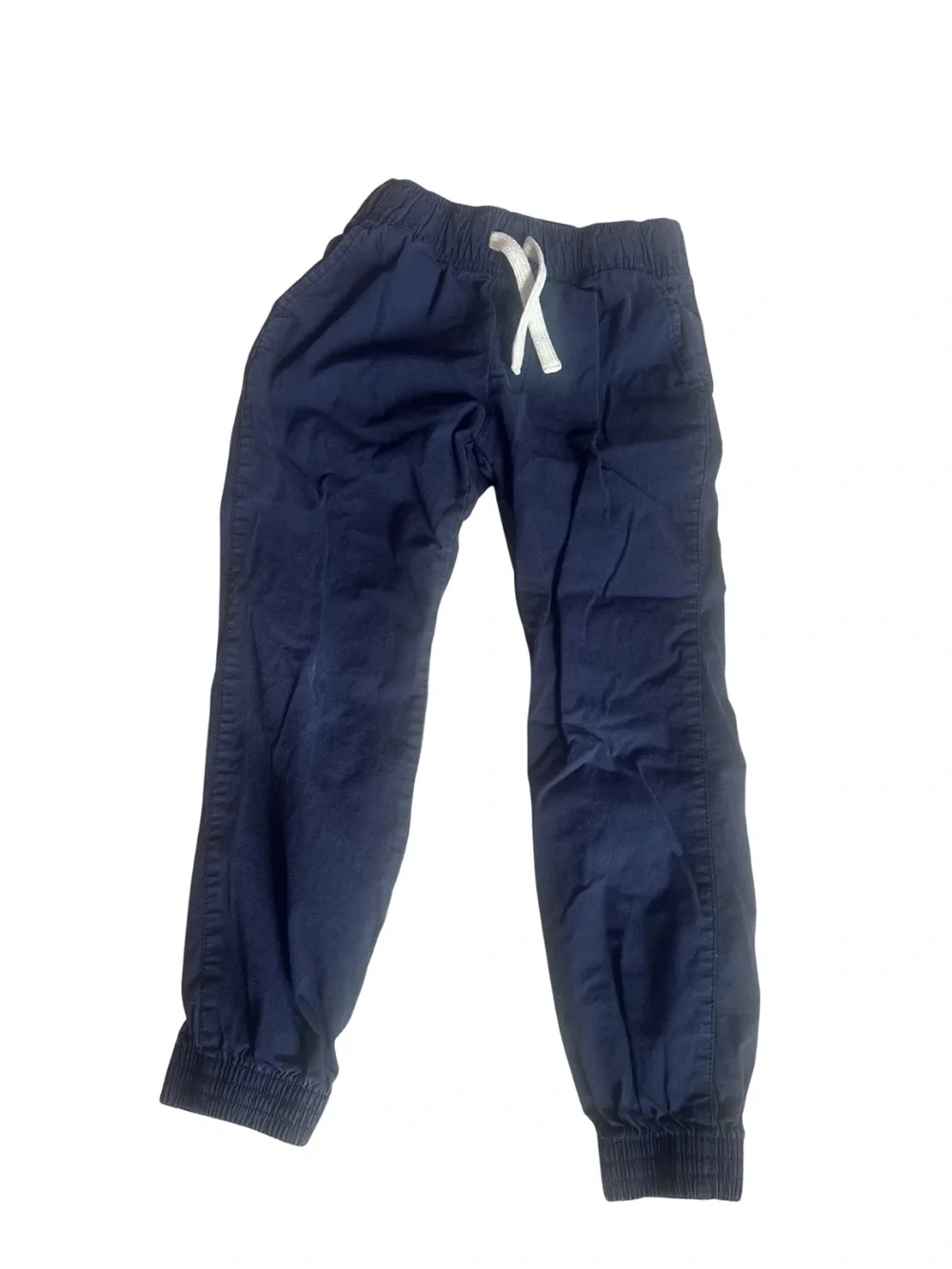 The Children's Place Navy Jogger Pants with White Drawstring